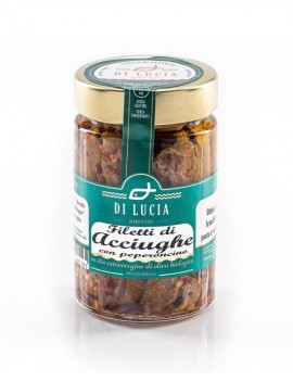 Filetti di acciughe con peperoncino 200 gr - Ciaoone