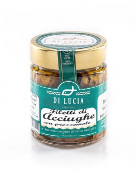 Filetti di acciughe con prezzemolo 150 gr - Ciaoone