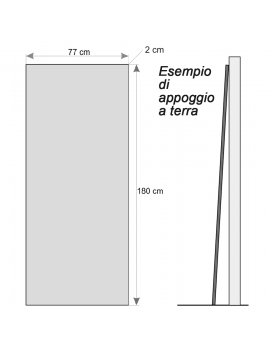 BOISERIE dipinta a mano "SOTTILI LINEE D'OMBRA" - Ciaoone