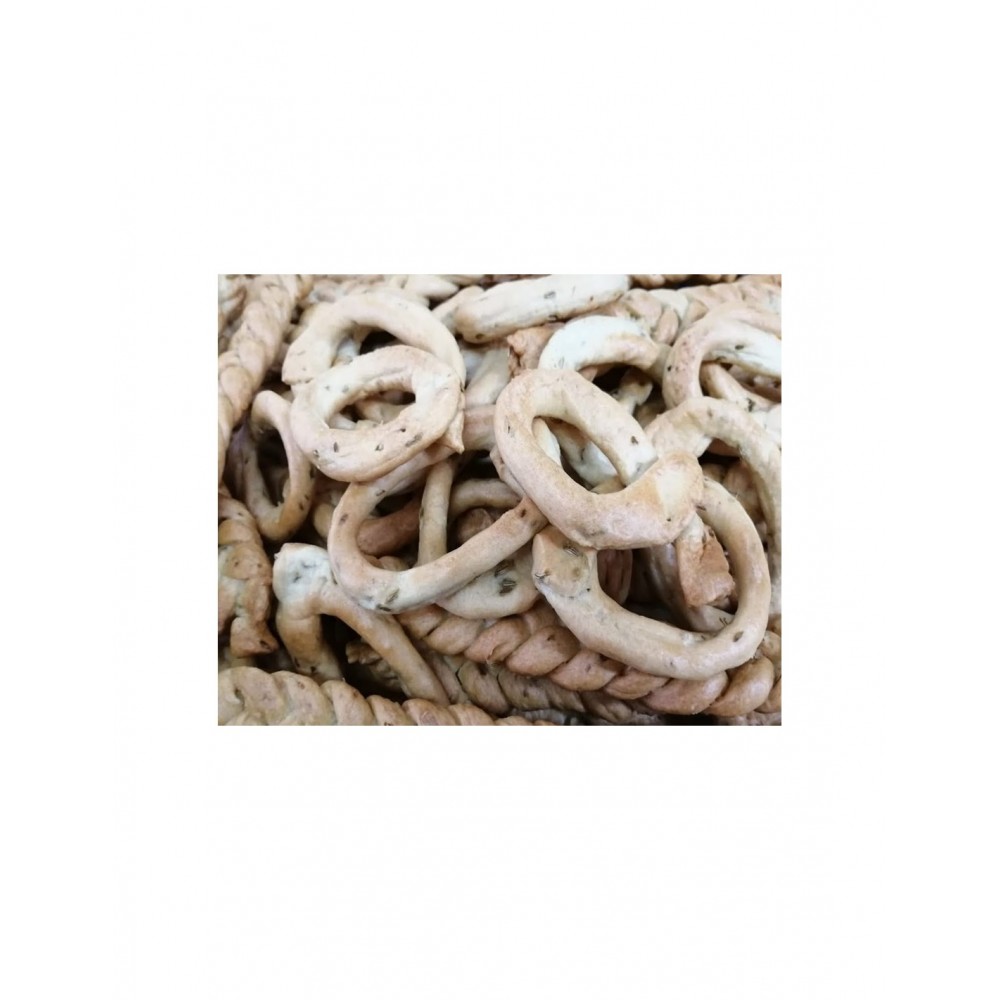 Taralli al Finocchio 500 gr - Ciaoone