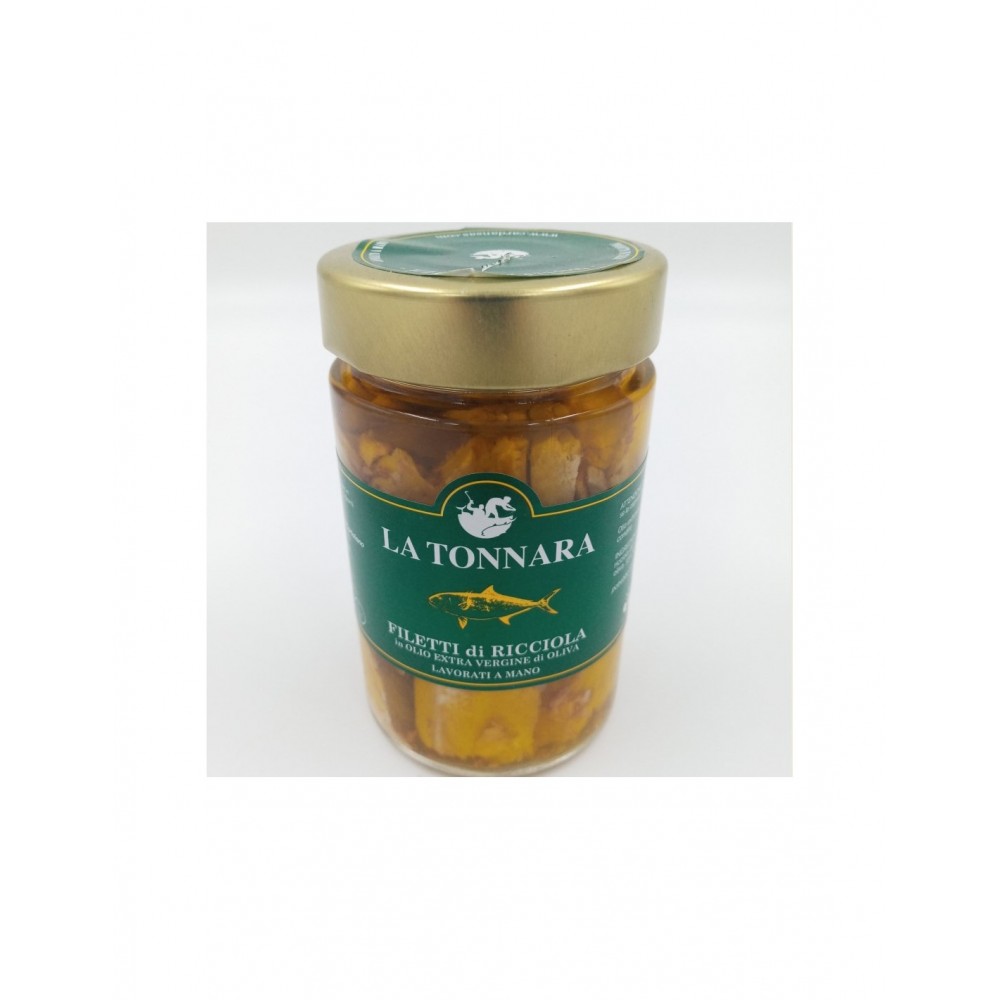 Filetti di Ricciola in Olio EVO/BIO - Ciaoone Filetti di Ricciola in Olio EVO/BIO - Ciaoone