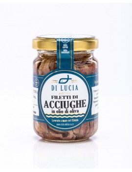 Filetti di Acciughe in olio d’oliva 150 g - Ciaoone