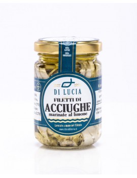 Filetti di Acciughe marinate al limone in olio d’oliva - Ciaoone