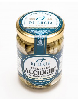 Filetti di Acciughe marinate al limone in olio d’oliva - Ciaoone