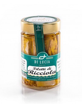 Filetti di Ricciola in olio extra vergine di oliva biologico -