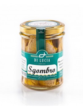 Filetti di sgombro in olio extra vergine di oliva biologico -