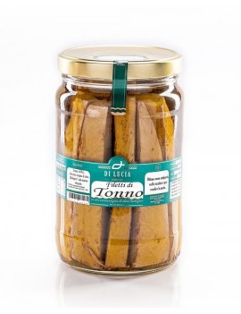 Filetti di Tonno in olio extra vergine di oliva biologico