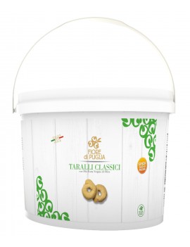 TARALLI CLASSICI 3KG - FIORE DI PUGLIA - Ciaoone