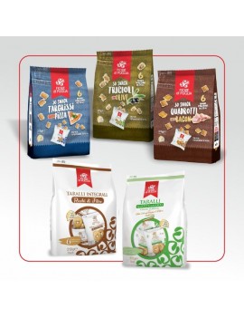 BOX ASSORTITO TARALLI E SNACKS MULTIPACK 35GR - FIORE DI PUGLIA