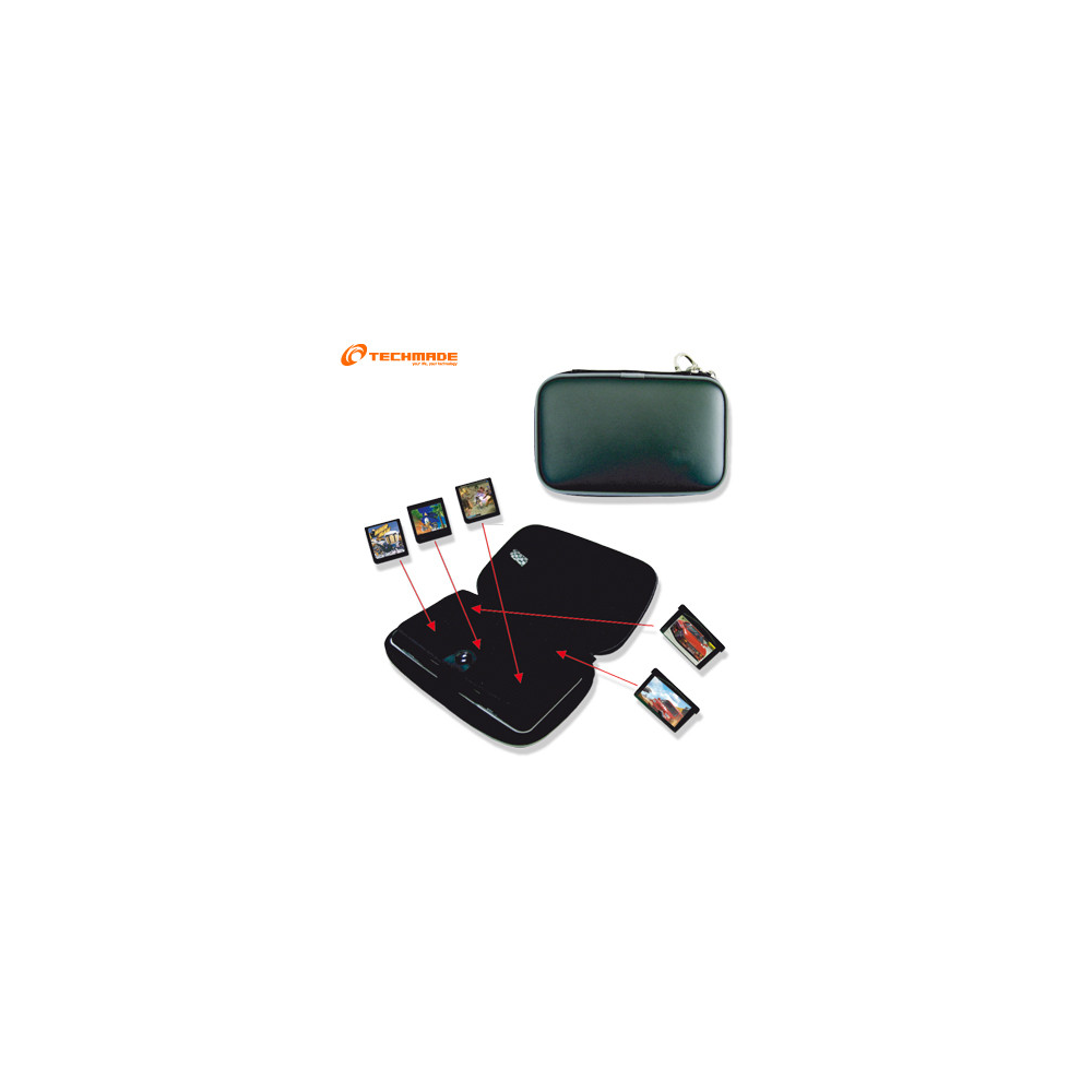 CUSTODIA PER NINTENDO DS IMBOTTITA TECHMADE TM-DS1002 CUSTODIA PER NINTENDO DS IMBOTTITA TECHMADE TM-DS1002