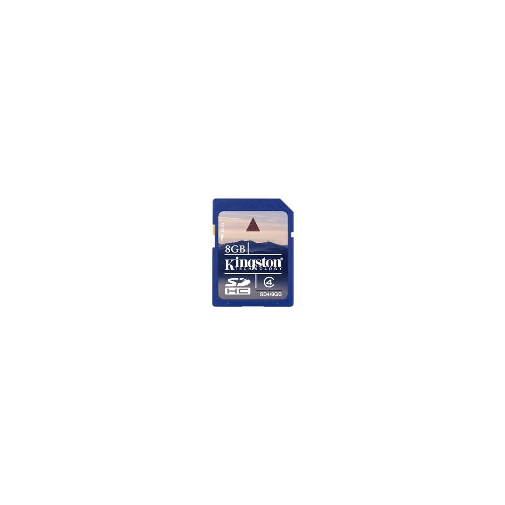 MEMORY CARD SECURE DIGITAL 8GB KINGSTON - Ciaoone