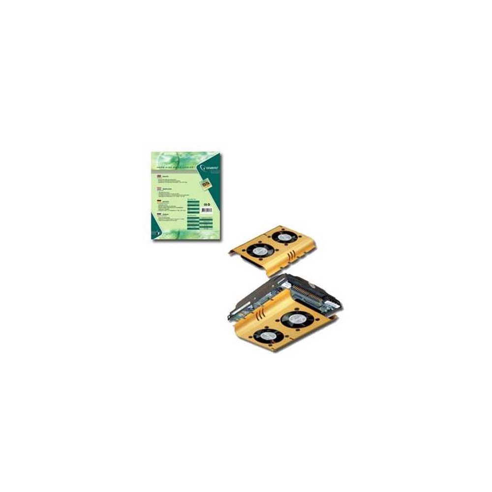 VENTOLA HARD DISK COOLING FAN TECHMADE HD-A4 RAME DUAL FAN - VENTOLA HARD DISK COOLING FAN TECHMADE HD-A4 RAME DUAL FAN -