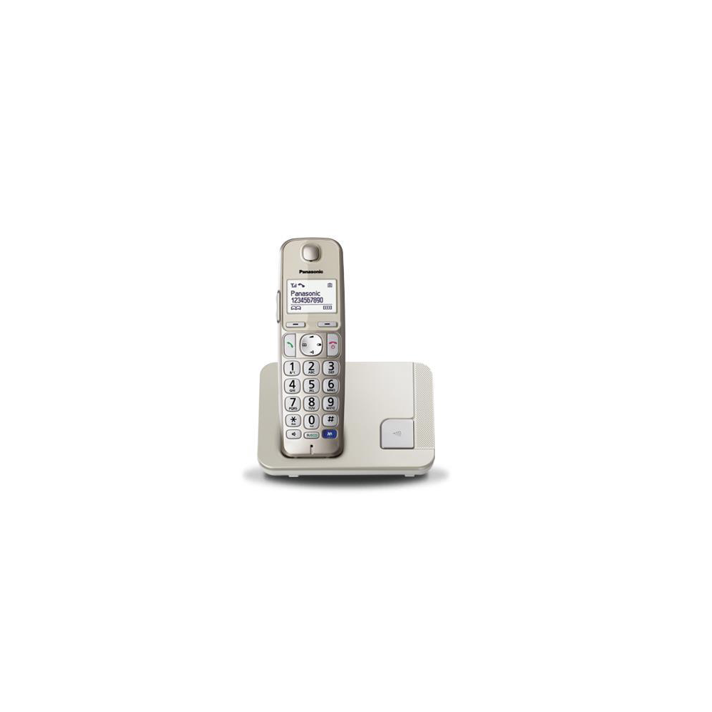 CORDLESS PANASONIC KX-TGE210JTN CHAMPAGNE - Ciaoone CORDLESS PANASONIC KX-TGE210JTN CHAMPAGNE - Ciaoone