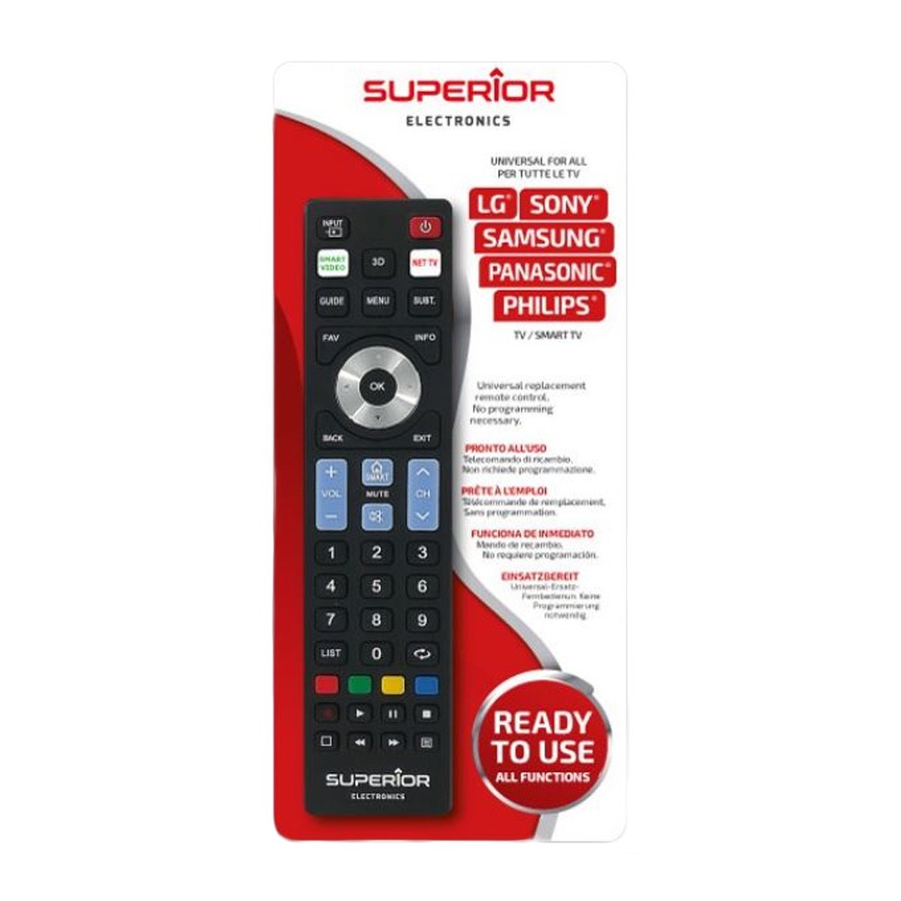 TELECOMANDO UNIVERSALE PER TV SUPERIOR READY5 SMART