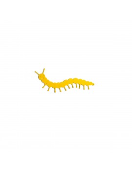 Caterpillar – Appendiabiti/Decorazione da parete