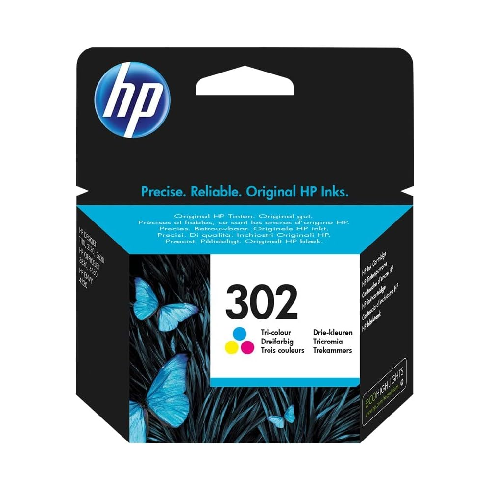 CARTUCCIA HP 302 F6U65AE COLORE