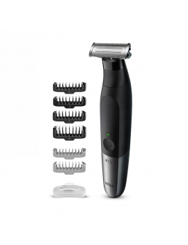 RASOIO ELETTRICO BARBA BRAUN SERIE XT5200 CON RIFINITORE  BLACK/GRAY