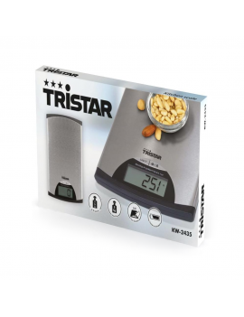 BILANCIA DA CUCINA DIGITALE TRISTAR ACCIAIO