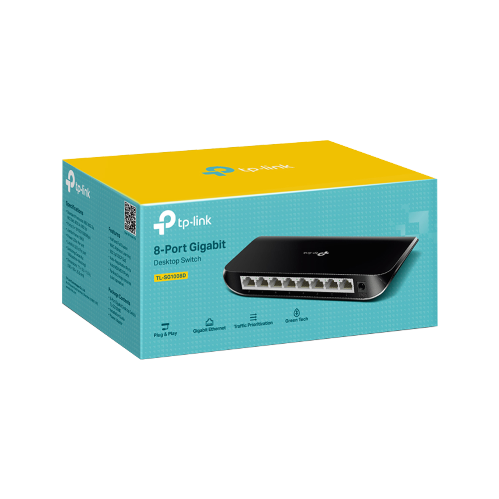 HUB SWITCH 08 PORTE TP-LINK