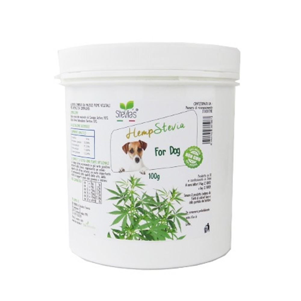 Hempstevia Dogs Canapa e Stevia - Ciaoone Hempstevia Dogs Canapa e Stevia - Ciaoone