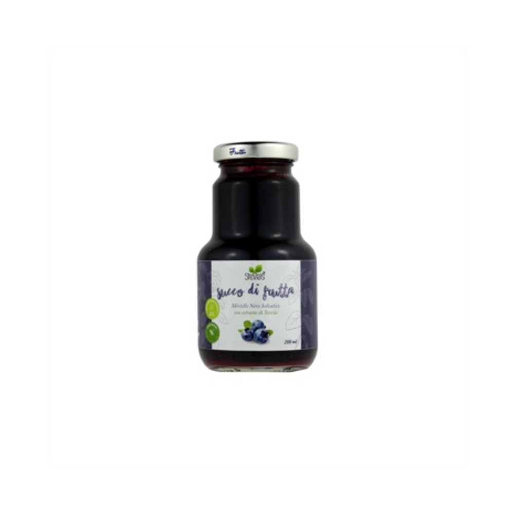 Succo di Mirtillo dolcificato con Stevia - Ciaoone Succo di Mirtillo dolcificato con Stevia - Ciaoone