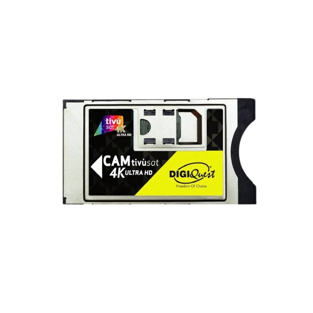 MODULO FASTCAM DIGIQUEST 4K UHD TIVUSAT DAZN 4K