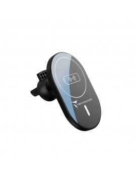 CARICABATTERIA DA AUTO 15W SENZA FILO TECHMADE CAVO USB TM-C20