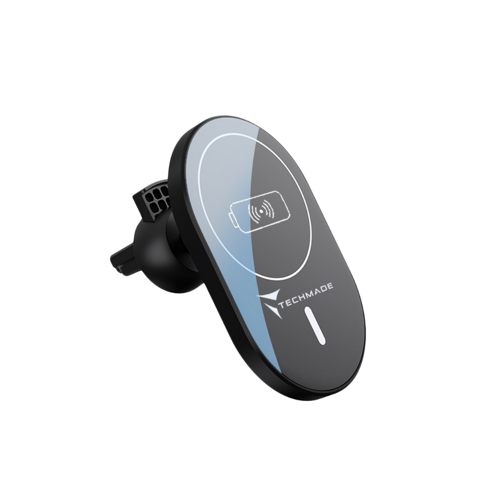 CARICABATTERIA DA AUTO 15W SENZA FILO TECHMADE CAVO USB TM-C20 CARICABATTERIA DA AUTO 15W SENZA FILO TECHMADE CAVO USB TM-C20