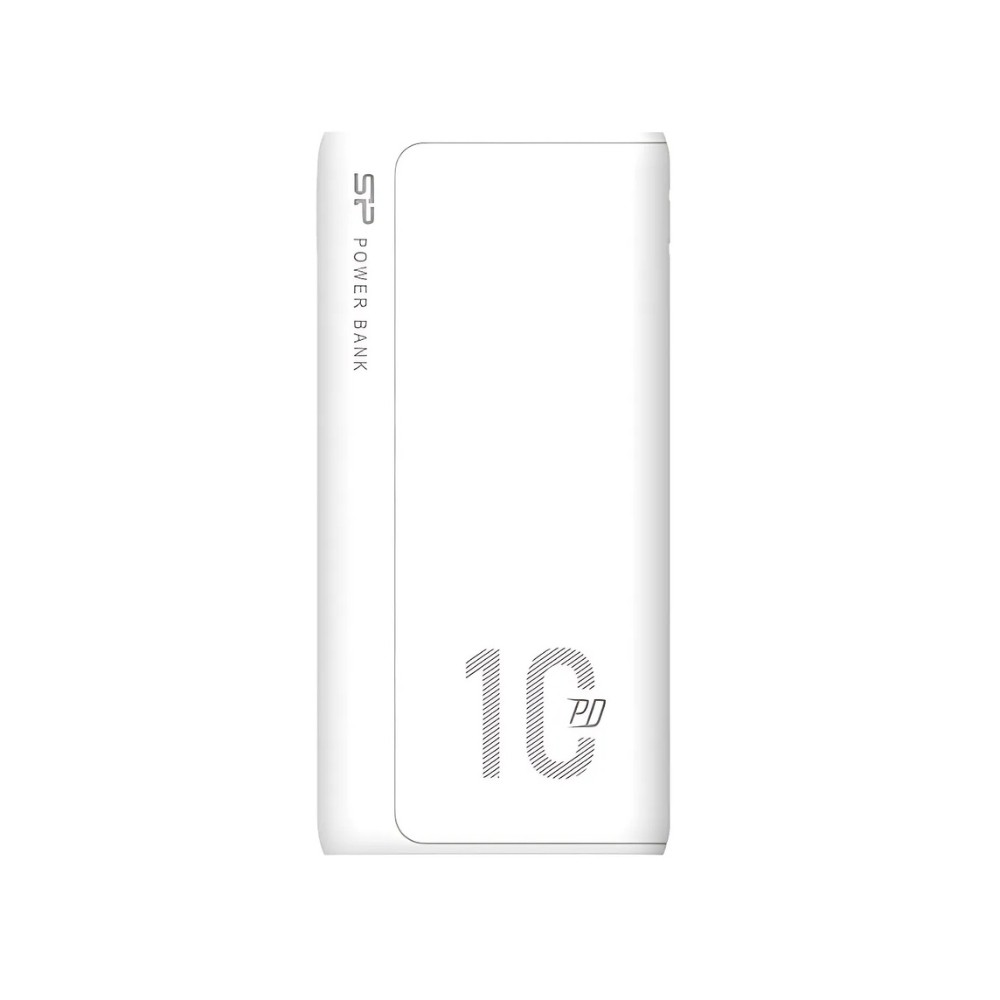 POWER BANK PER SMARTPHONE GP15 SILICON POWER 10000MAH WHITE SP10KMAPBKQP150W