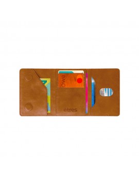 SMART WALLET TECHMADE ETRES CLASSIC BROWN ET-CL005