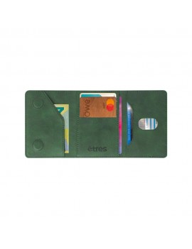 SMART WALLET TECHMADE ETRES CLASSIC GREEN ET-CL003