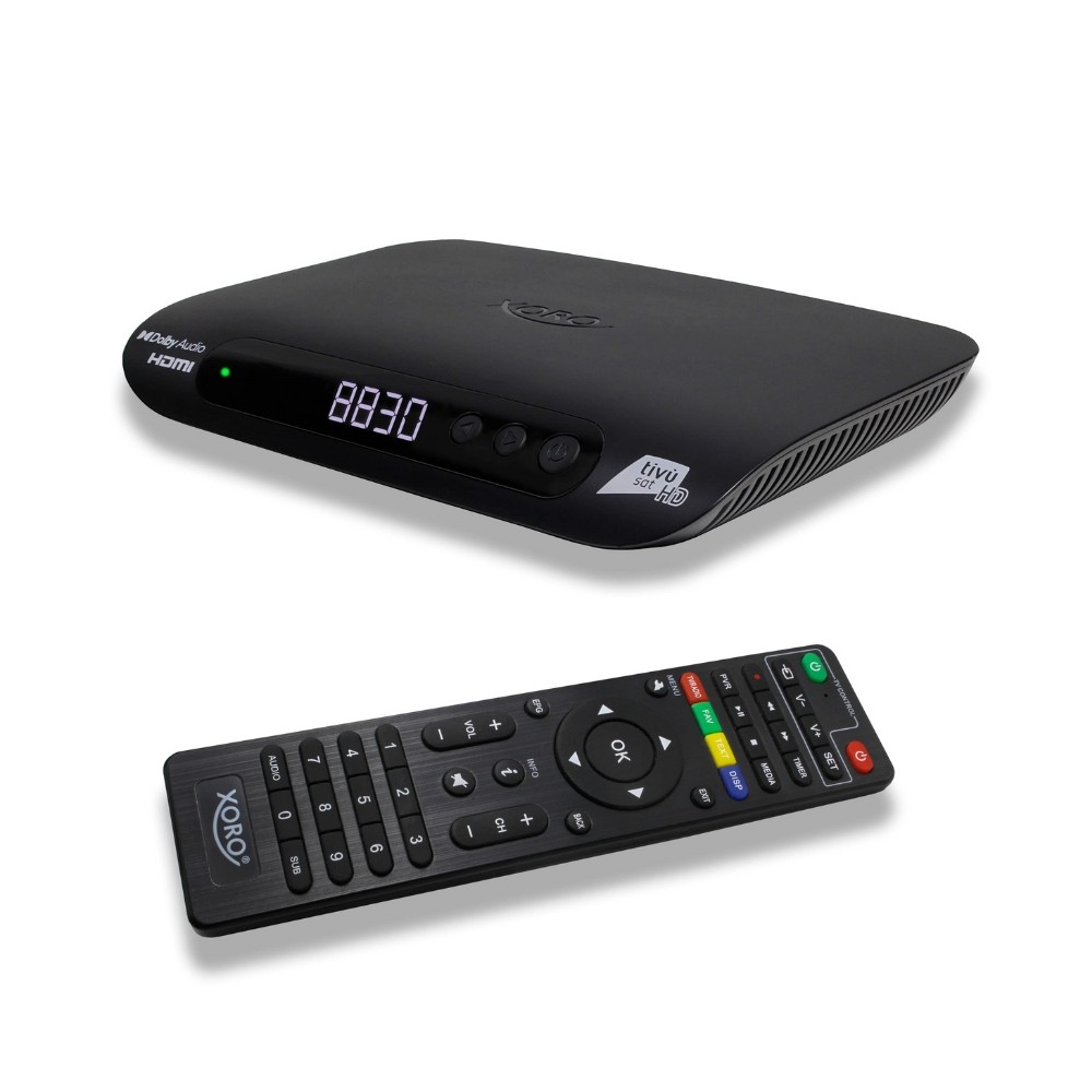 DECODER SATELLITARE HD TIVUSAT XORO HRS 8830 BLACK DECODER SATELLITARE HD TIVUSAT XORO HRS 8830 BLACK