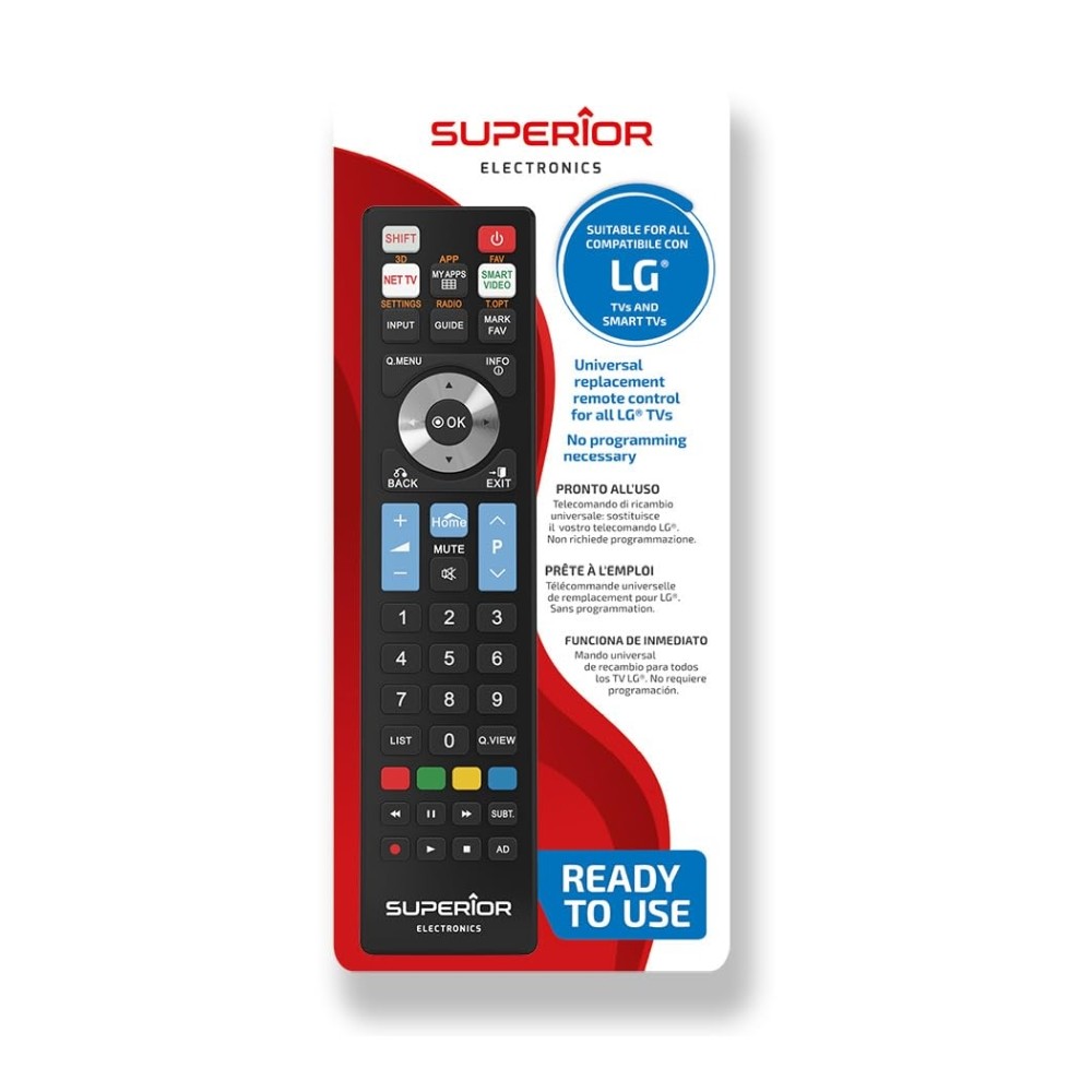 TELECOMANDO SOSTITUTIVO LG VOICE SUPERIOR SUPTBB001 TELECOMANDO SOSTITUTIVO LG VOICE SUPERIOR SUPTBB001