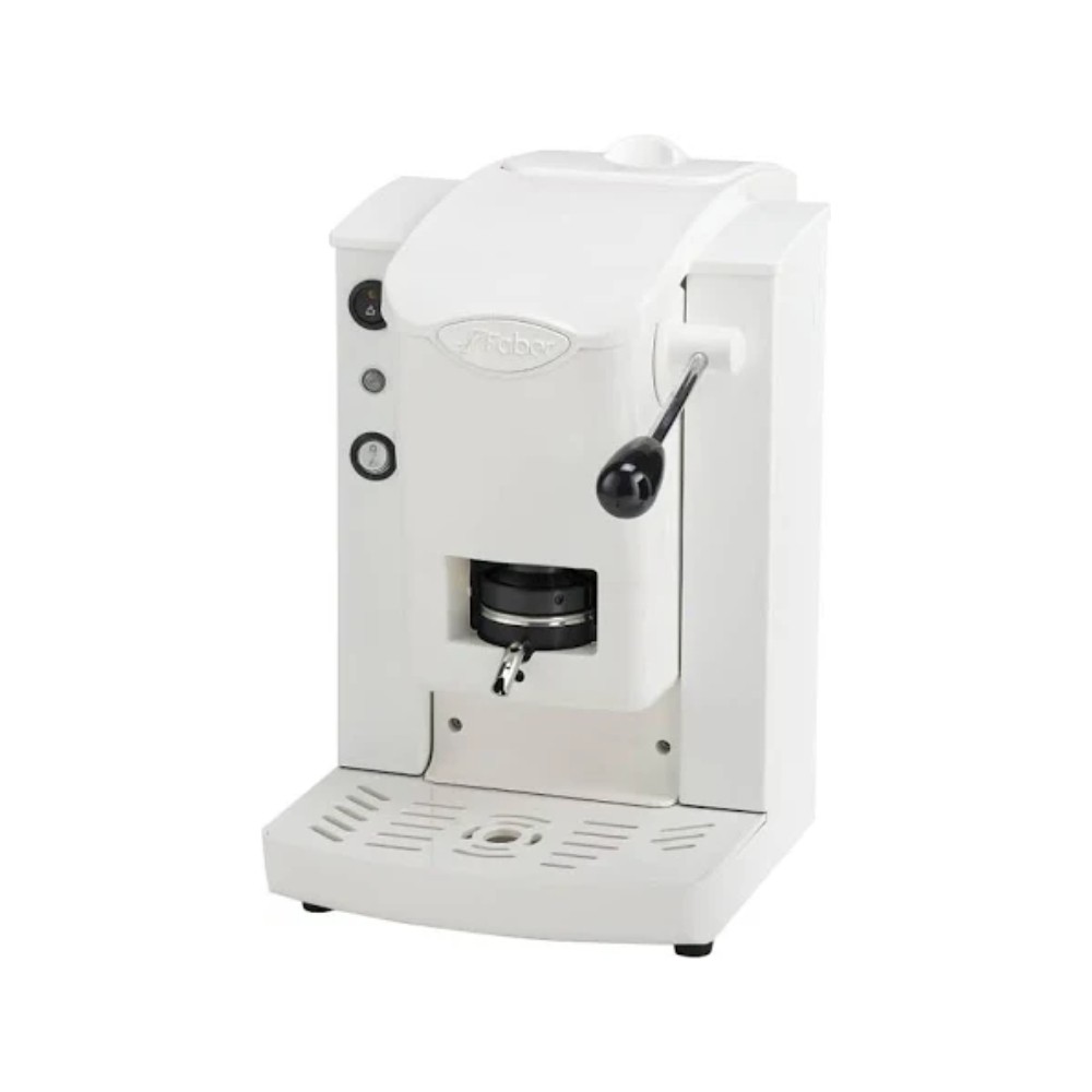 MACCHINA DA CAFFE' FABER SLOT PLAST BASIC TELAIO BIANCO PLASTICHE BIANCO PRESSACIALDA IN OTTONE SPBIABBASOTT MACCHINA DA CAFFE' FABER SLOT PLAST BASIC TELAIO BIANCO PLASTICHE BIANCO PRESSACIALDA IN OTTONE SPBIABBASOTT