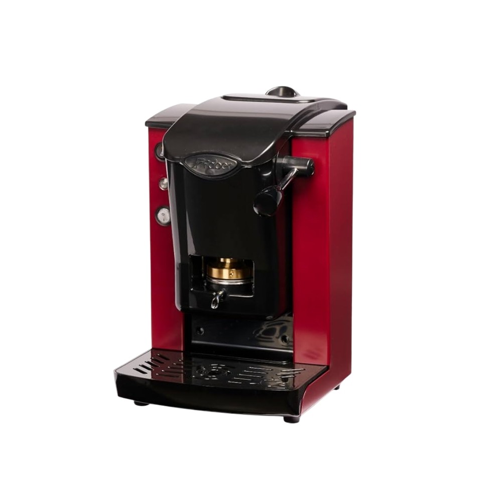 MACCHINA DA CAFFE' FABER SLOT PLAST BASIC TELAIO BORGOGNA PLASTICHE NERO PRESSACIALDA IN OTTONE SPBORNBASOTT MACCHINA DA CAFFE' FABER SLOT PLAST BASIC TELAIO BORGOGNA PLASTICHE NERO PRESSACIALDA IN OTTONE SPBORNBASOTT