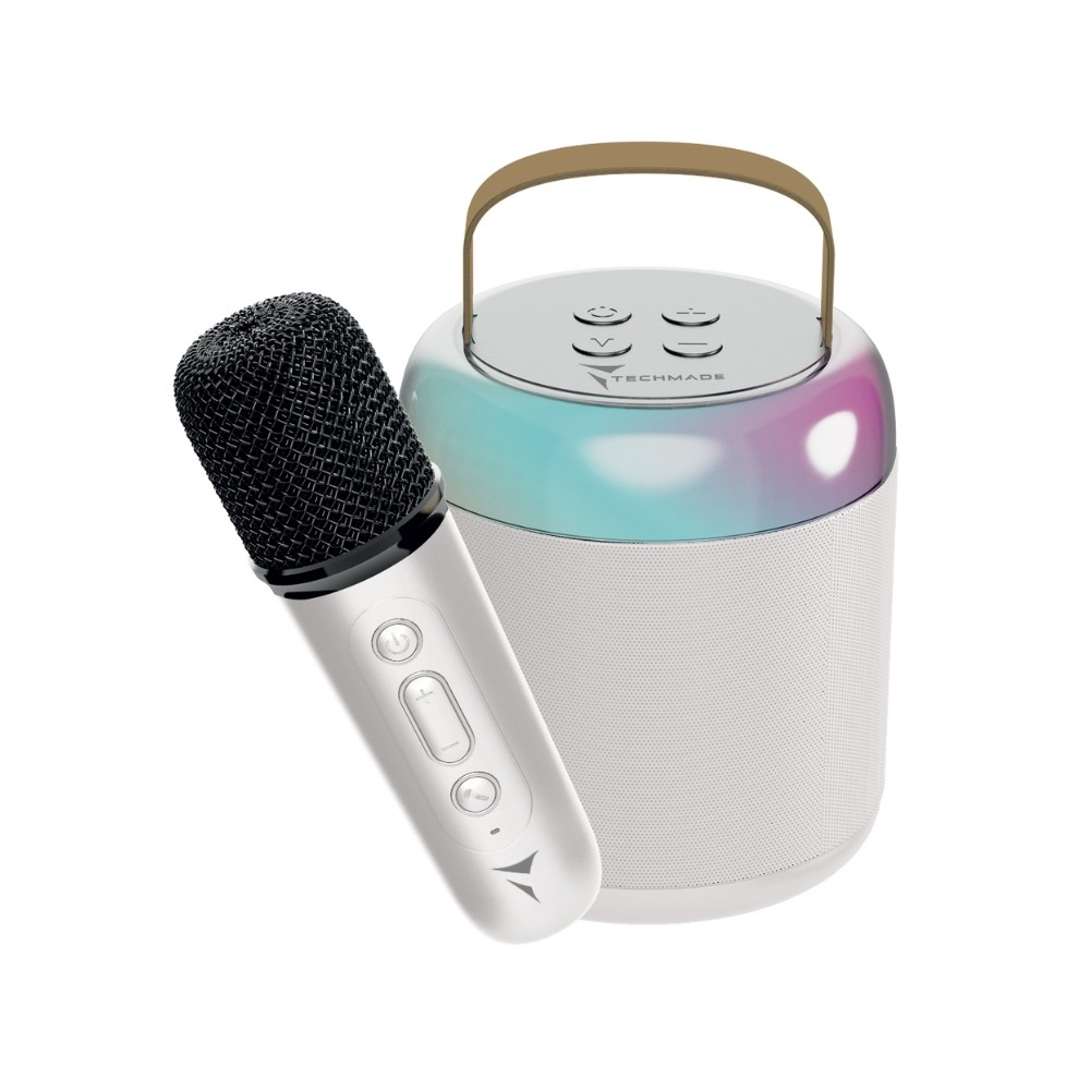 KARAOKE TECHMADE NERO TM-K2-WH BIANCO