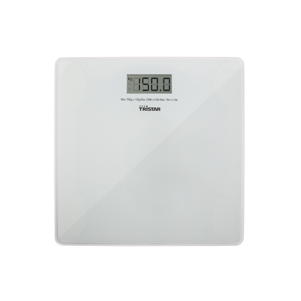 BILANCIA PESA PERSONA DIGITALE TRISTAR 150KG WG-2419 WHITE