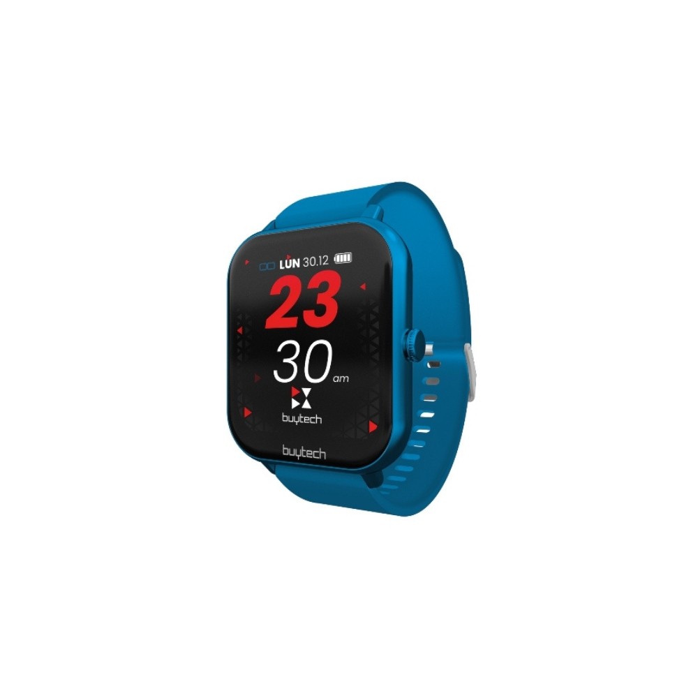 SMARTWATCH BUYTECH BY-ALFA-BL CASSA BLU CON CINTURINO SILICONE BLU