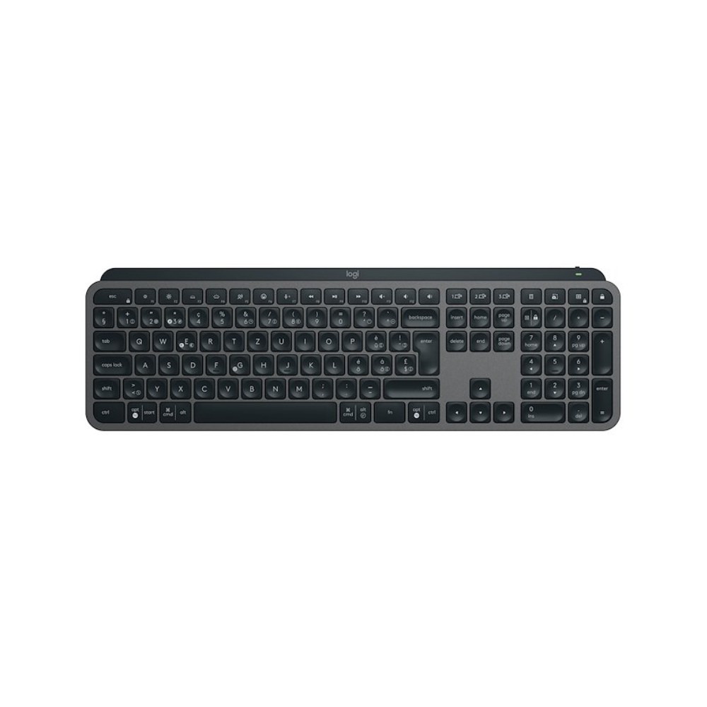 TASTIERA LOGITECH WIRELESS BLUETOOTH MX Keys S Tasti a forbice, Retroilluminata, Grafite 920-011575