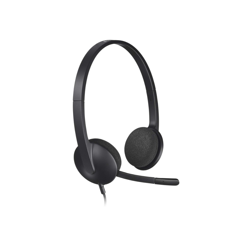 Cuffie Logitech H340 USB con Microfono Integrato – Nero