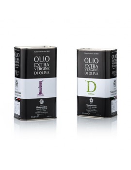 Olio extravergine di oliva ASSORTITO D&I – 6 lattine da 1 litro