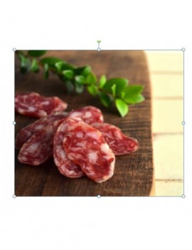 Salsiccia Cilentana stagionata con Mirto 250 g - Ciaoone