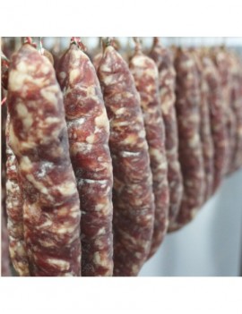 Salsiccia Cilentana stagionata con Mirto 250 g - Ciaoone