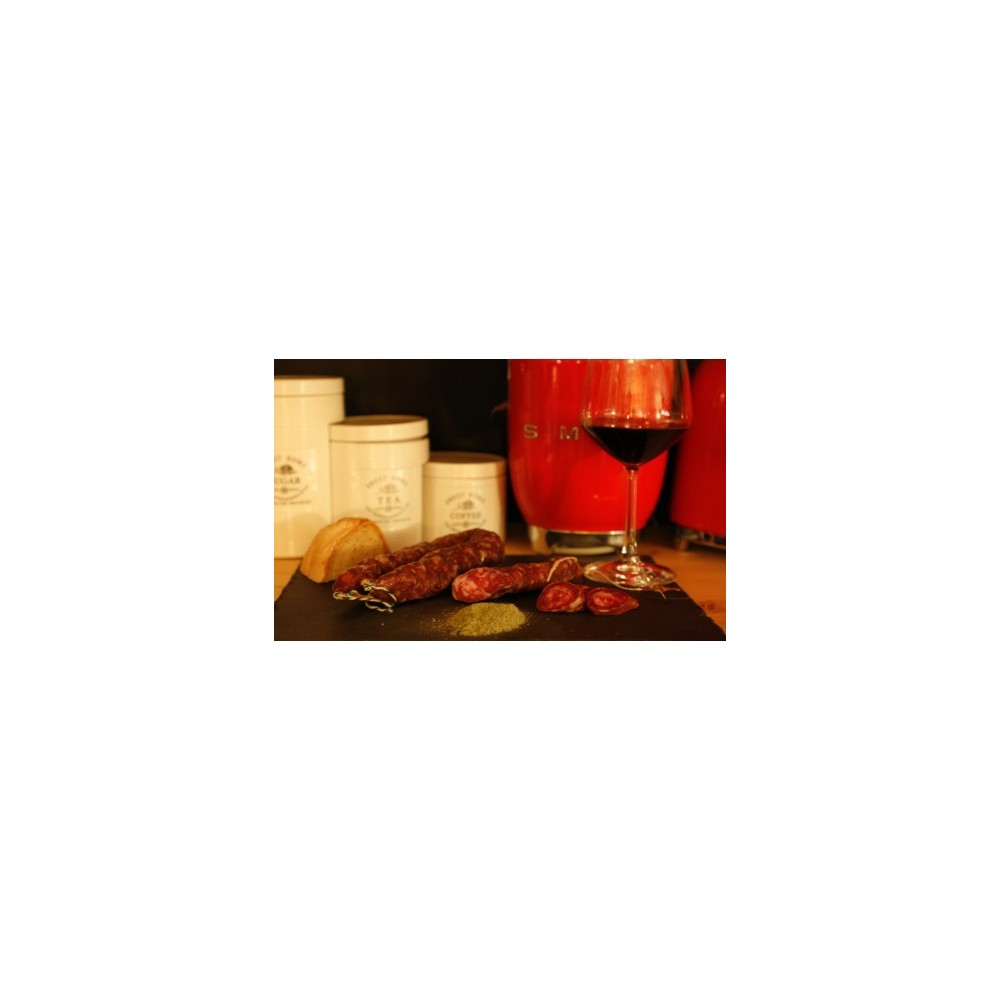 Salsiccia Cilentana stagionata piccante 250 g - Ciaoone Salsiccia Cilentana stagionata piccante 250 g - Ciaoone