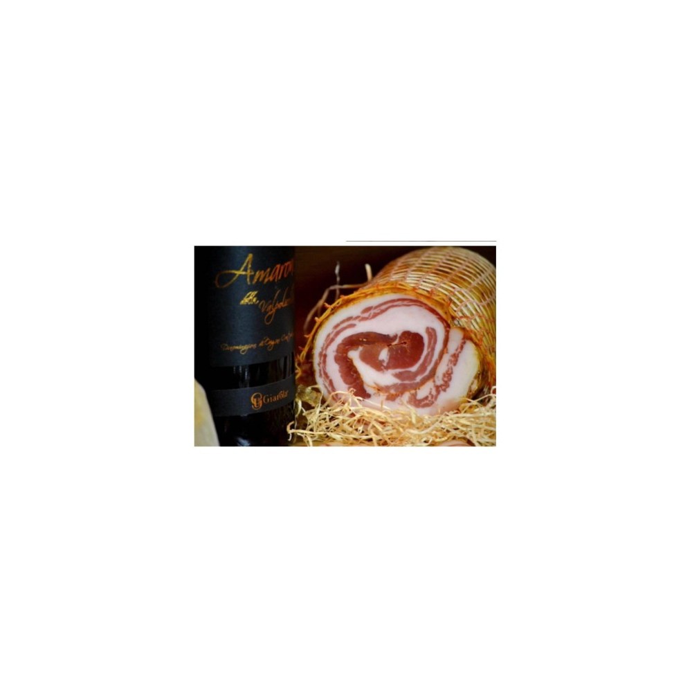 Pancetta arrotolata piccante e pepe nero - Ciaoone