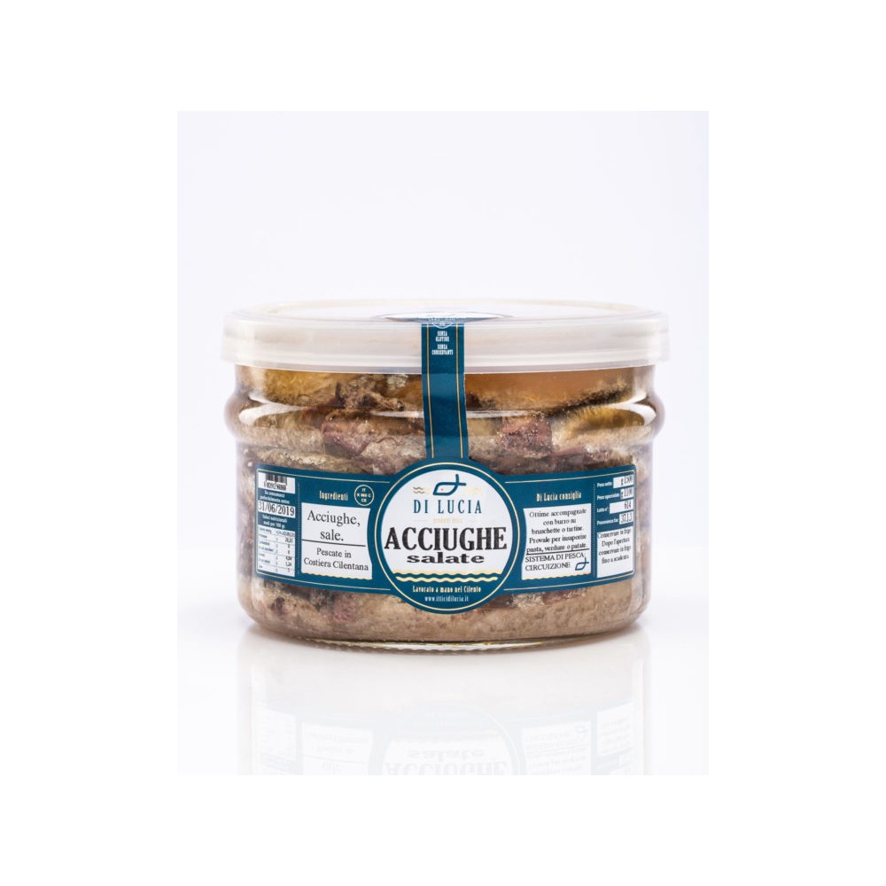 Acciughe salate 1,5 Kg - Ciaoone