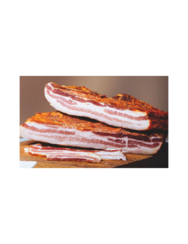 Pancetta tesa dolce 250 gr. - Ciaoone