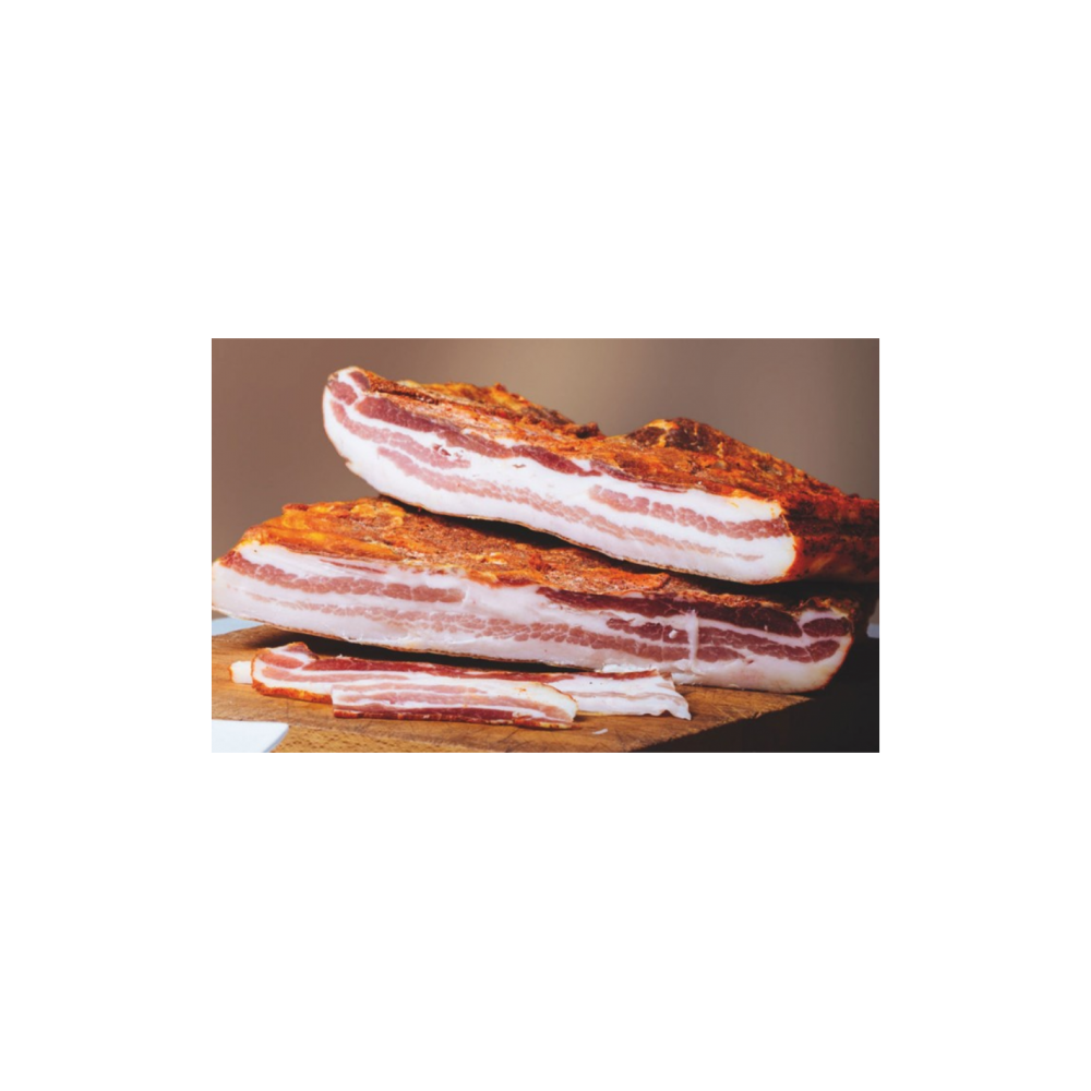 Pancetta tesa dolce 250 gr. - Ciaoone