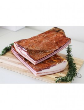 Pancetta tesa piccante 270 g. circa - Ciaoone